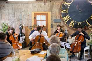 Concert at the 'Haus Tanne'